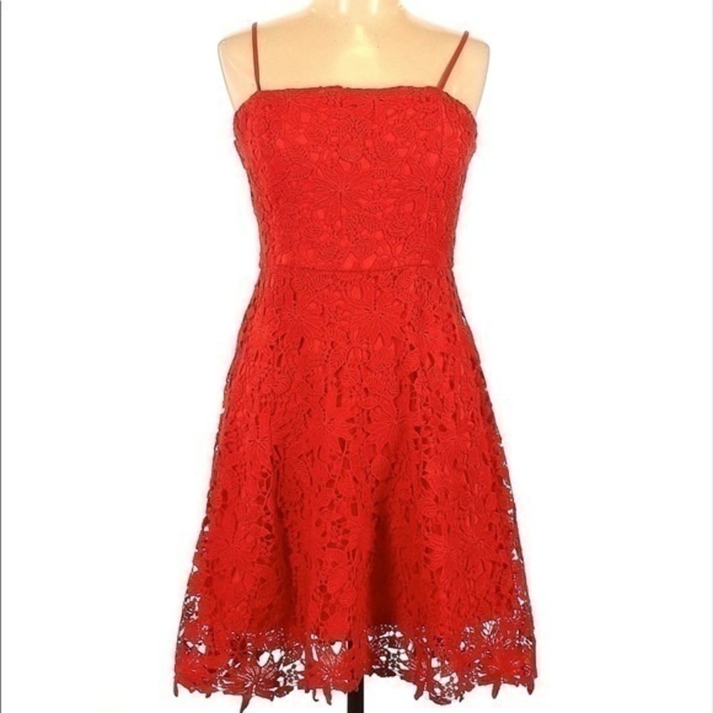 Soprano Red Lace Dress